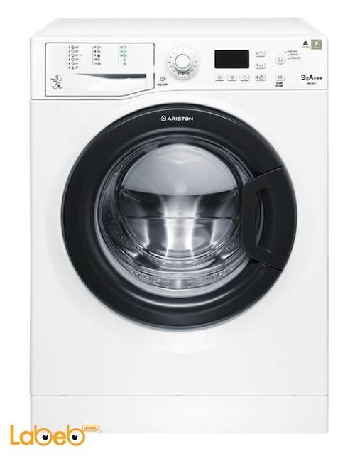 Ariston Front Loading Washing Machine - 9Kg - White - Wmg9237bex