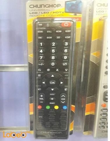 جهاز تحكم عن بعد للتلفزيون chunghop TCL - أسود - موديل E-T908
