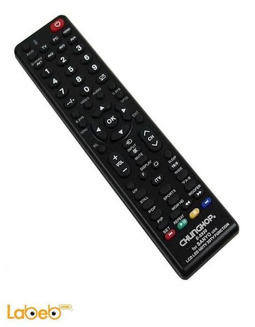 Sanyo chunghop Television Remote control - Black - E-S920