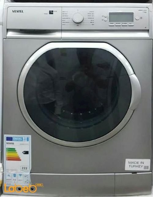 Vestel washing machine - 7KG - 1200rpm - silver - Aramides 1070 sl