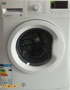 Beko washing machine - 7Kg - 1000Rpm - White - WMB71033