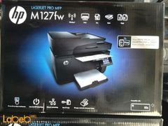HP LaserJet Pro Multifunction Printer - Black color - M127fw‎