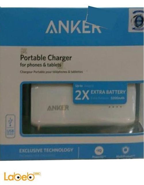 Anker Portable charger for phones & tablets - 5200mAh - USB