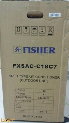 Fisher Split air conditioner - 1.5ton - cold - white - FXSAC-C18C7