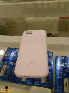 Lumee lighting back cover mobile - for iPhone 5/SE - White color