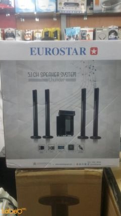 eurostar 5.1ch speaker system - 40+5x15W - Black - EHT850-F15