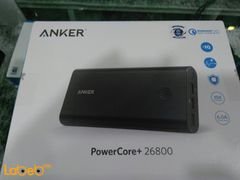 Anker PowerCore+ - 26800mAh - 3 USB Ports - black - A1372K11