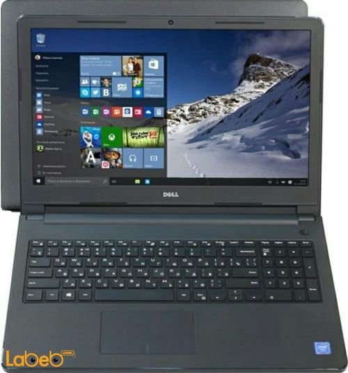 Dell Inspiron 3552 laptop - 4GB Ram - 15.6inch - Black color