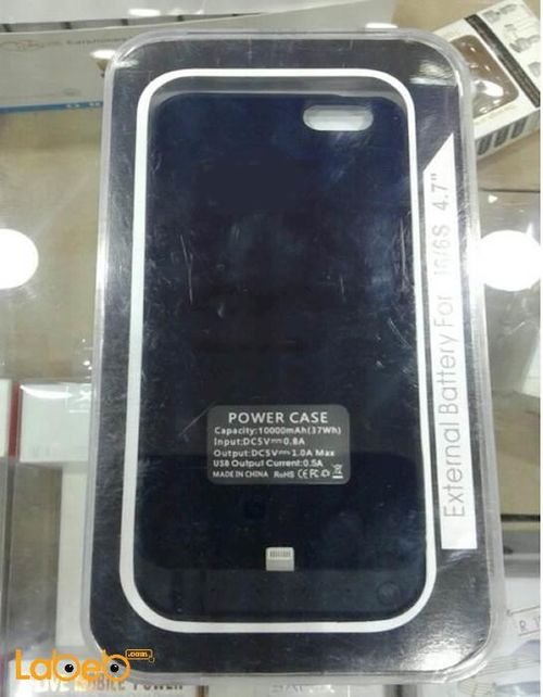 Power case external battery - for i6/6S smartphones - 10000mAh