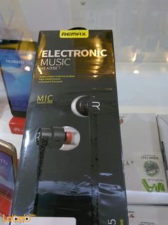 Remax Headphone - with microphone - Black color - RM-535 model