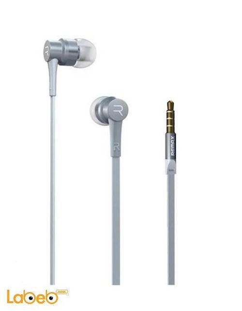 Remax Headphone - with microphone - white color - RM-535 model