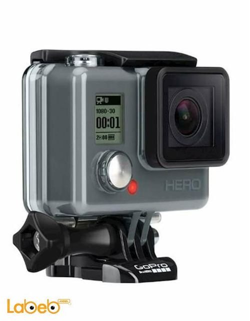 كاميرا جوبرو hero 5 - دقة 12 ميجابكسل - 10 متر تحت الماء - اسود