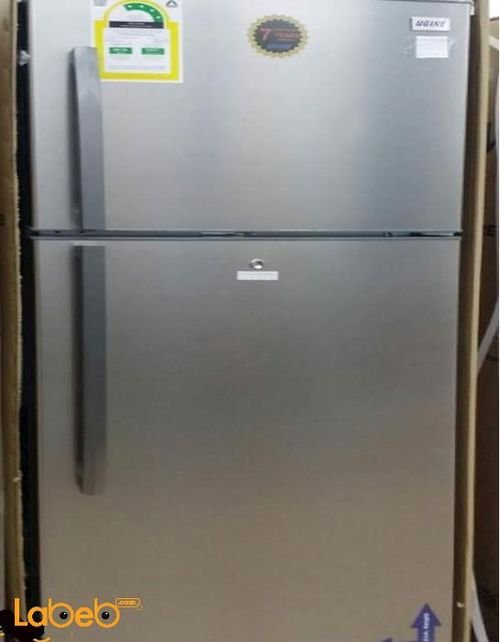 Ugine Refrigerator top freezer - 374L - Stainless - UGRSN520