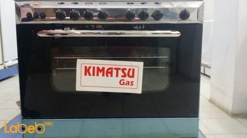 Kimatsu gas oven - 60x90cm - 5 burners- Stainless - 0083816 model