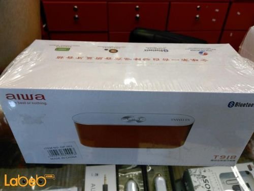 Aiwa wireless Bluetooth speaker - Bluetooth 4.0 - Red - T918