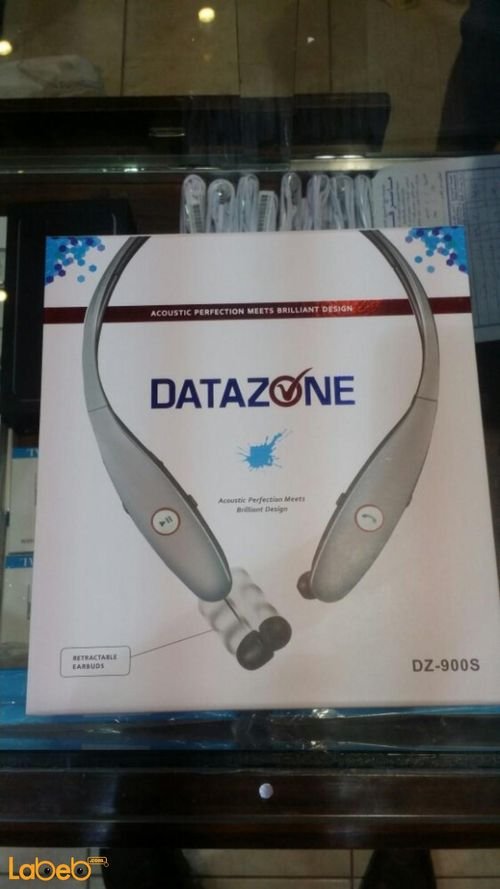 Datazone Bluetooth 4.0 Headset - Silver color - DZ-900S model