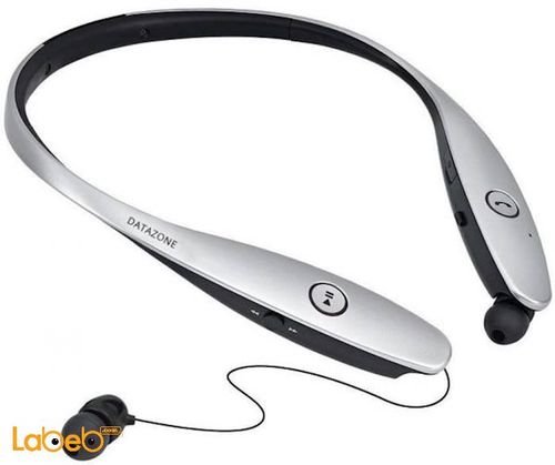 Datazone Bluetooth 4.0 Headset - Silver color - DZ-900S model