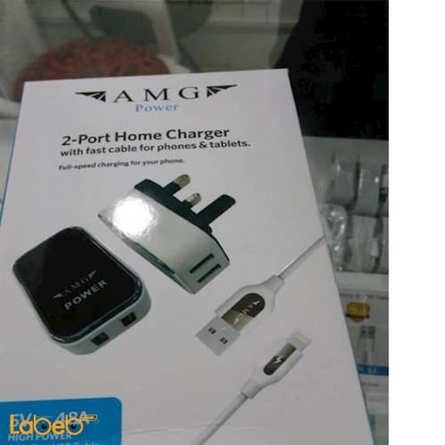 Anker home charger & cable - phones & tablets - 2xUSB - A214002