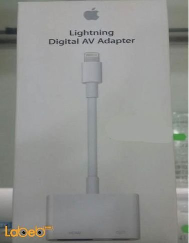 Apple Lightning digital AV Adapter - White - MD826AM/A model