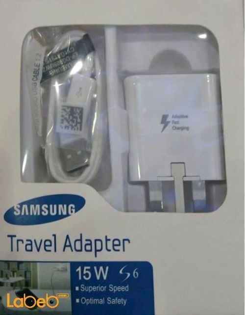 Samsung travel adapter - for galaxy S6 - 15 Watt - White color