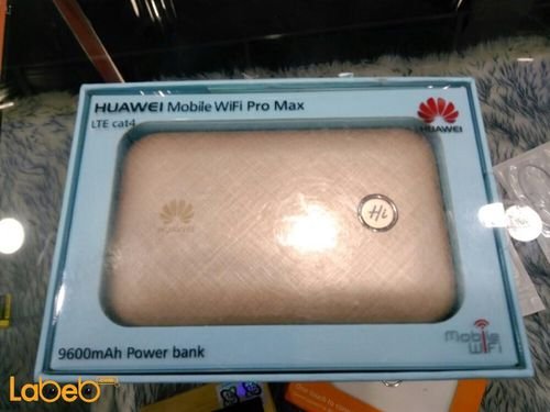Huawei mobile wifi pro - 4G - 9600mAh - Gold - E5771H -937