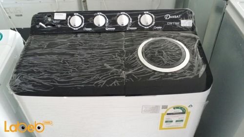 Dansat Twin Tup washing machine - 10kg - White - DWT10F model