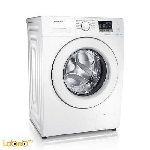 Samsung Front Load Washing Machine - 8KG - White - WF80F5E0W2W