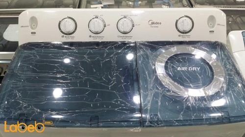 Dansat Twin Tup washing machine - 14kg - White - TW140AD model