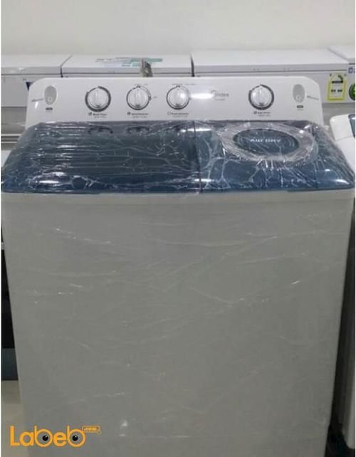 Dansat Twin Tup washing machine - 14kg - White - TW140AD model