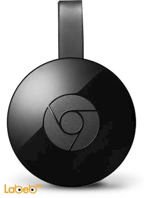 Chromecast your favourite entertainment to the TV - black color