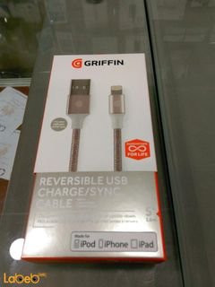 Griffin Reversible USB Charge\sync Cable - 1.5m - gold - GC42200