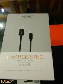 Vidvie Charge\Sync Cable - USB port - 2M - universal - black