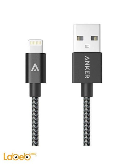 Anker Lightning cable - Iphone devices - 0.9m - black - A7136