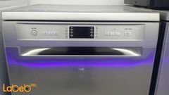 Ariston dish washer - 15 programs - Silver color - 8P112X model