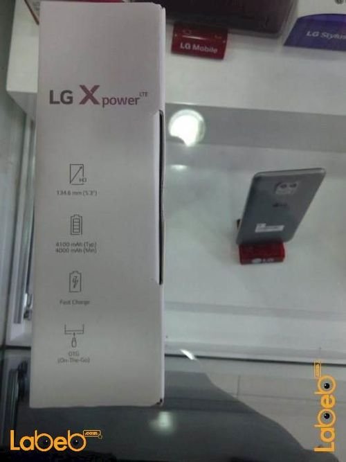 موبايل Lg xpower - ذاكرة 16 جيجابايت - 5.3 انش - ذهبي - K220ds