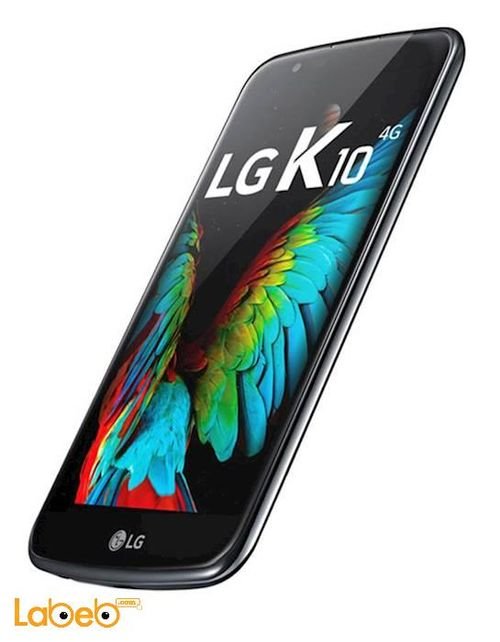 LG K10 smartphone - 32GB - 5.3 inch - 8MP - Black color