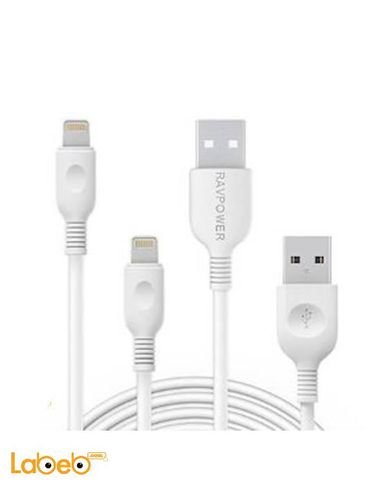 RAVPower Lightning Cables - Apple devices - 0.9/1.8m - RP-LC010