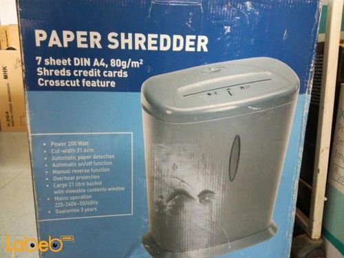 Medion Paper Shredder - 200 watt - 21 liters - gray - MD42611