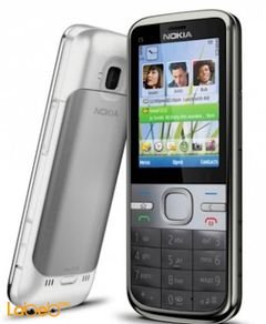 Nokia c5 mobile - 50MB - 2.2inch - 3MP - Black color