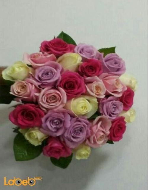Bride Bouquet Holder - Rose - Fuschia - pink - yellow - purple