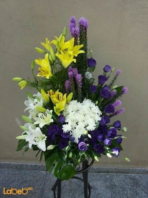 Flowers bouquet - laly - Louisiana - craze - Monstera deliciosa