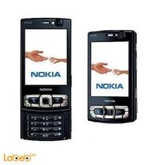 موبايل نوكيا N95 - ذاكرة 160 ميجابايت - 2.6 انش - لون أسود