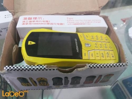 New mind mobile - Dual Sim - 1.77 inch - yellow color - F1 CAR
