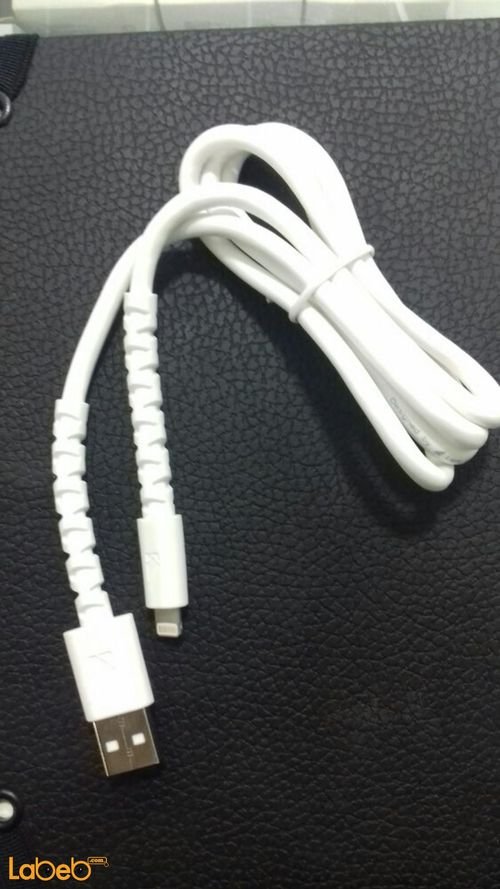 iOs cable 8 pin lightning to USB cable - 1 miters - White color