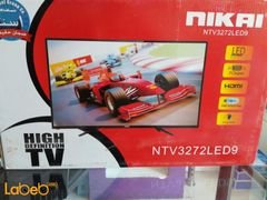 Nikai LED TV - 32 inch - 1366x768 p - black - NTV3272LED9 model