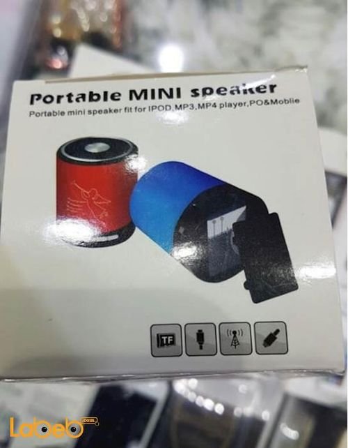Portable Mini Speaker - USB - 5 volt - white color - T-2020