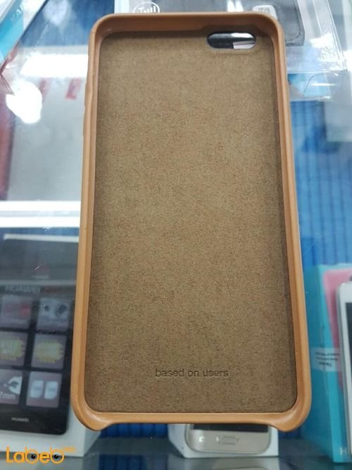 Baseus mobile back cover - for iPhone 6 plus - Brown color