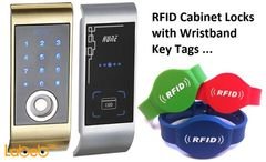 HUNE Rfid Cabinet Locks with wristband key tags - YR01