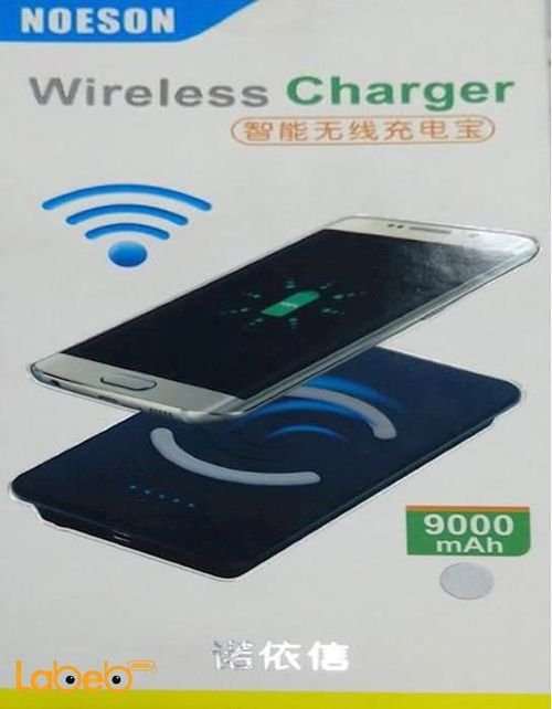 Noeson wireless charger - 9000mAh - black - universal