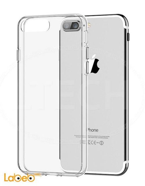 Tempered glass and case - for iphone 7 plus - Transparent